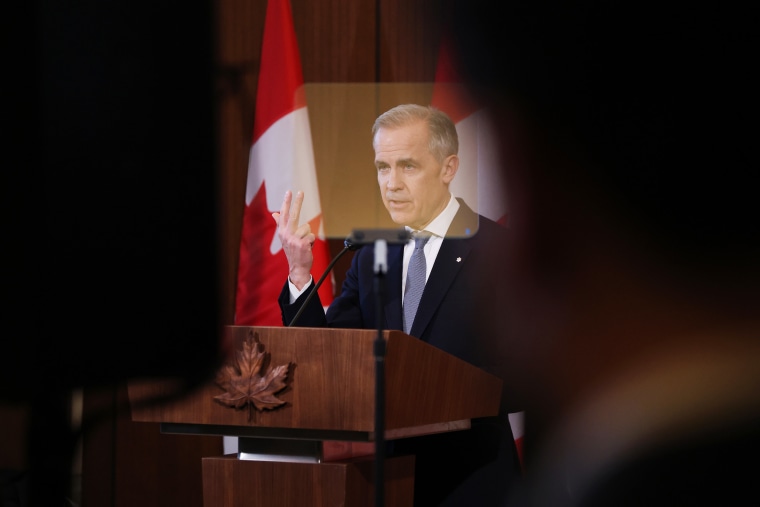 Prime Minister Mark Carney Holds News Conference