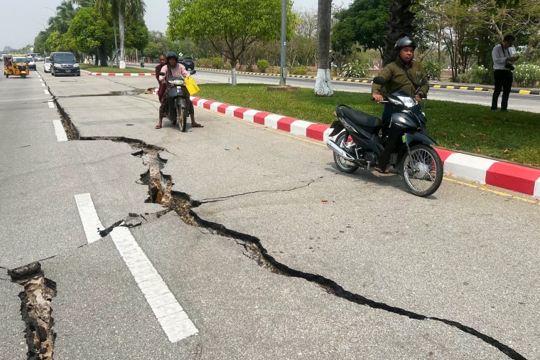 7.7 magnitude earthquake hits Myanmar, shakes buildings in ...