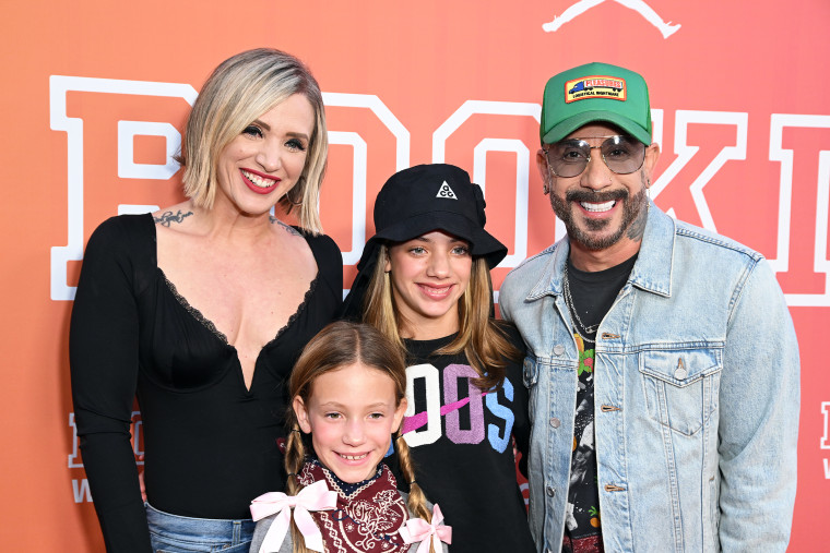 Rochelle McLean, Elliot McLean, Lyric McLean y AJ McLean.