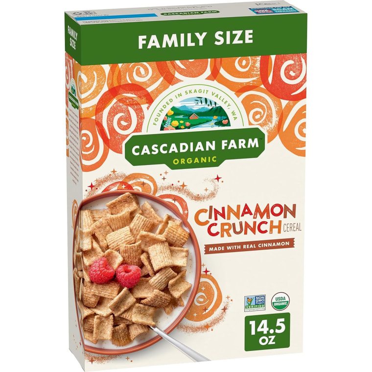Cereal Cascadian Farm Organic Cinnamon Crunch