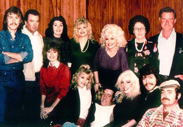 Dolly Parton z rodziną.