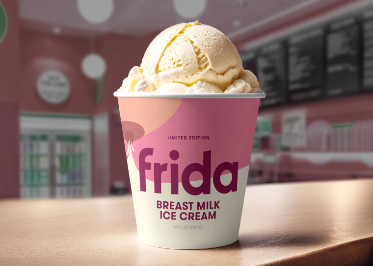 Breast Milk Ice Cream Coming From Frida