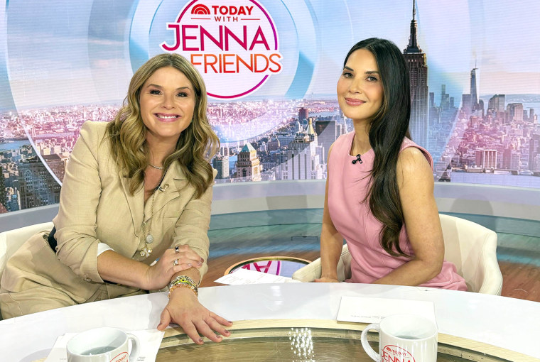 Jenna Bush Hager and Olivia Munn