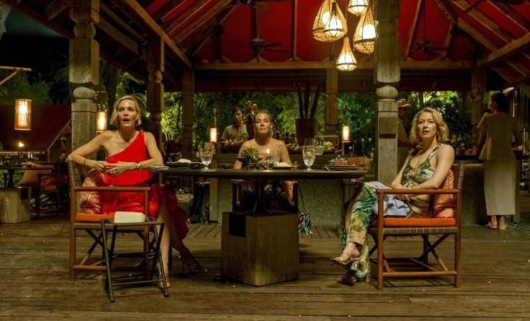 Carrie Coon, Leslie Bibb y Michelle Monaghan en