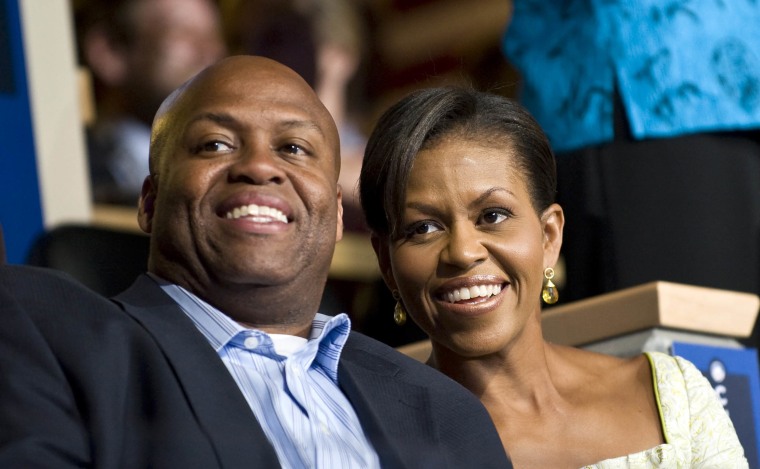 Michelle Obama, Craig Robinson