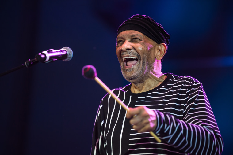 Roy Ayers performs onstage during the Bayfront Miami Jazz Festival 2021 at Bayfront Park on April 30 in Miami, Florida. 