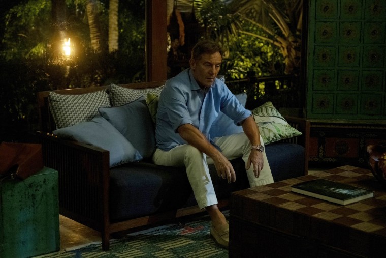 Jason Isaacs on the White Lotus.