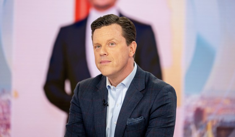 Willie Geist on "Jenna & Friends."