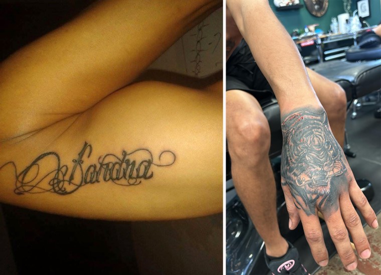 venezuelan man tattoos missing 