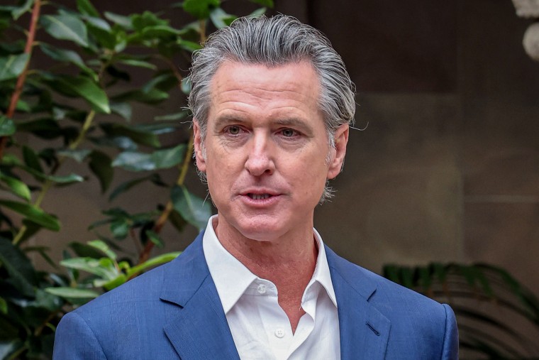 Gavin Newsom.