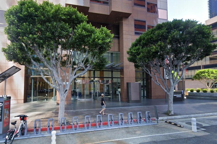 Construção externa Office State Bar na Califórnia Los Angeles