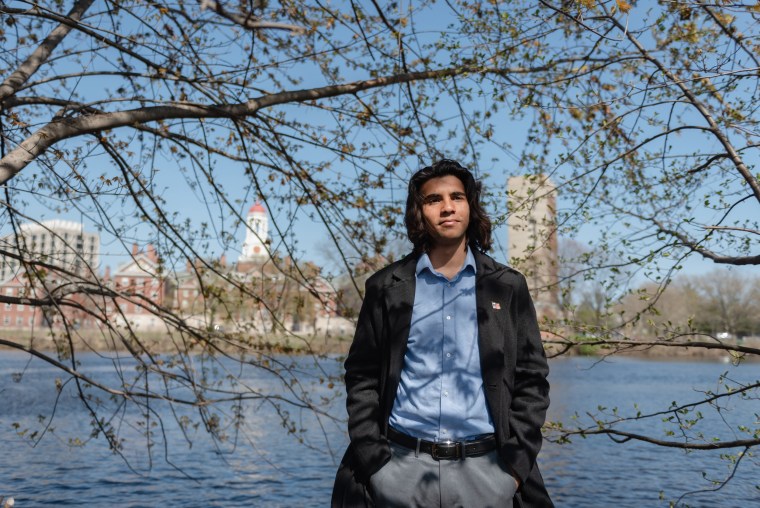 Abdullah Shahid Sial, a sophomore international student at Harvard University
