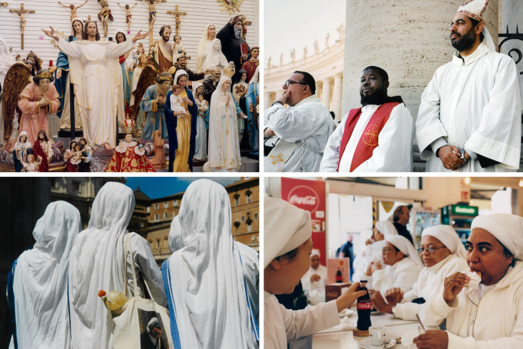 Scenes from the funeral of Pope Francis in Vatican City last week.