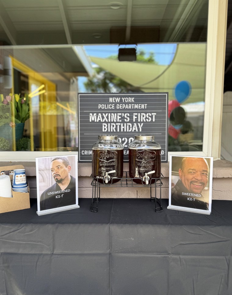 A “Law & Order” fan threw a true-crime-themed birthday party for her daughter.