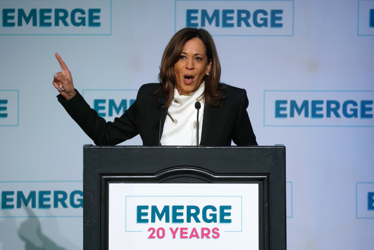 Image: Kamala Harris Speaks At The Emerge Gala In San Francisco politics political politician