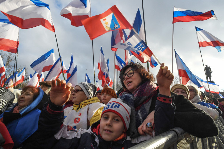 Crimea annextion anniversary