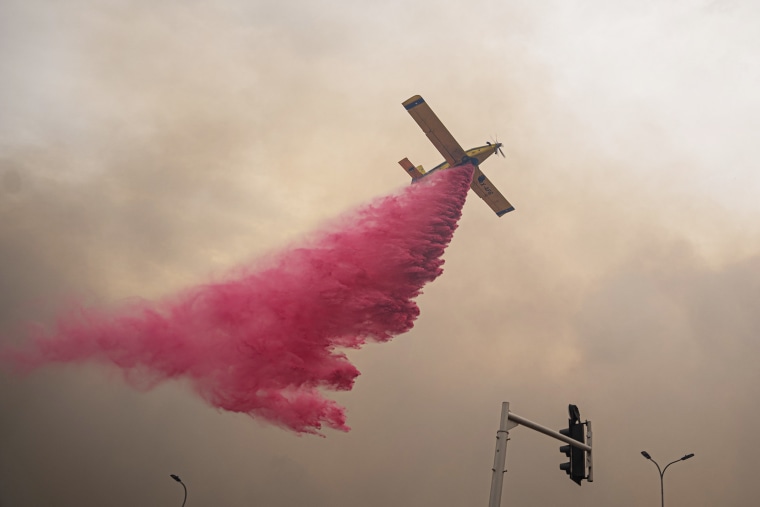 Several countries sending firefighting planes to Israel to help tackle major wildfire
