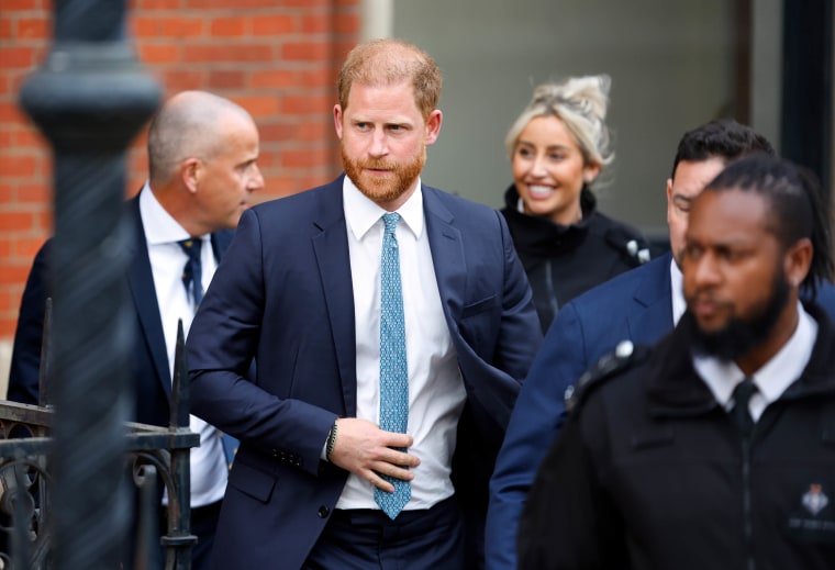 Prince Harry Attends Court For Appeal Over Downgraded Security