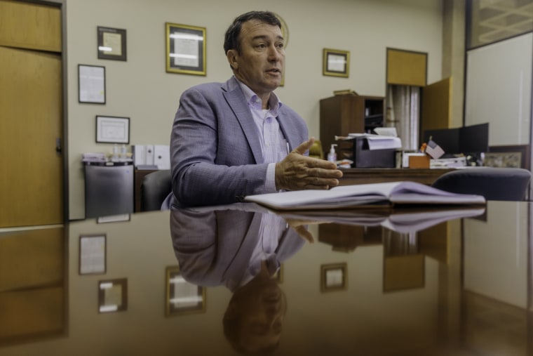 Mississippi Department of Public Safety Commissioner Sean Tindell in Jackson, Miss., on March 31, 2025.