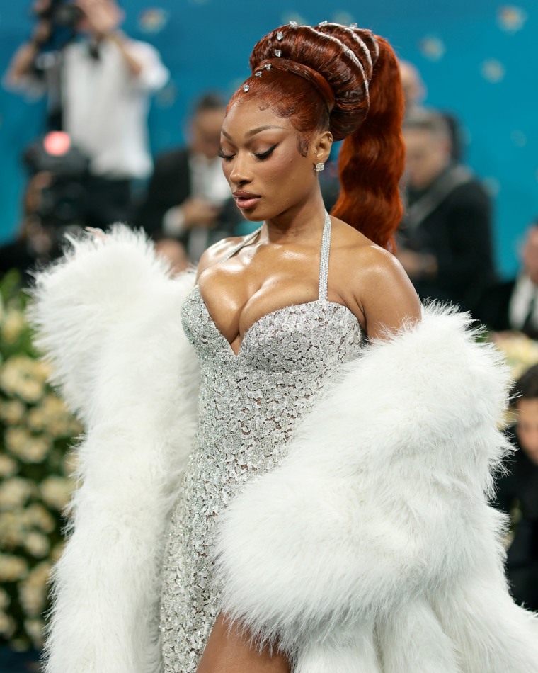 Megan Thee Stallion attends the 2025 Met Gala.