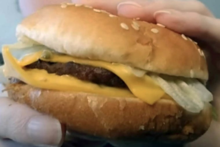 An image of the Whopper burger from the lawsuit.