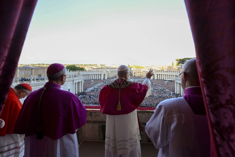 Image: Newly elected Pope Leo XIV, Robert Prevost