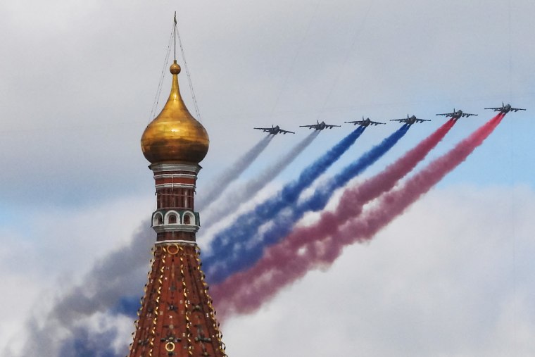 Military Parade of Russia's Victory Day on May 9, 2025.