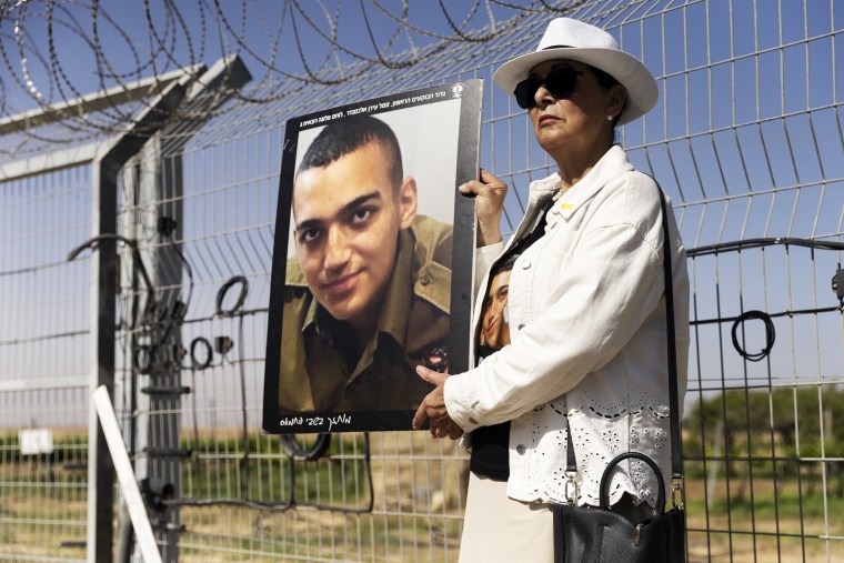 Families Of Israeli Hostages Demonstrate At Gaza Border