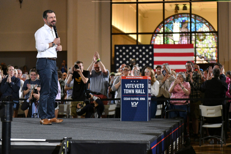 Iowa Town Hall Pete Buttigieg politics political politician