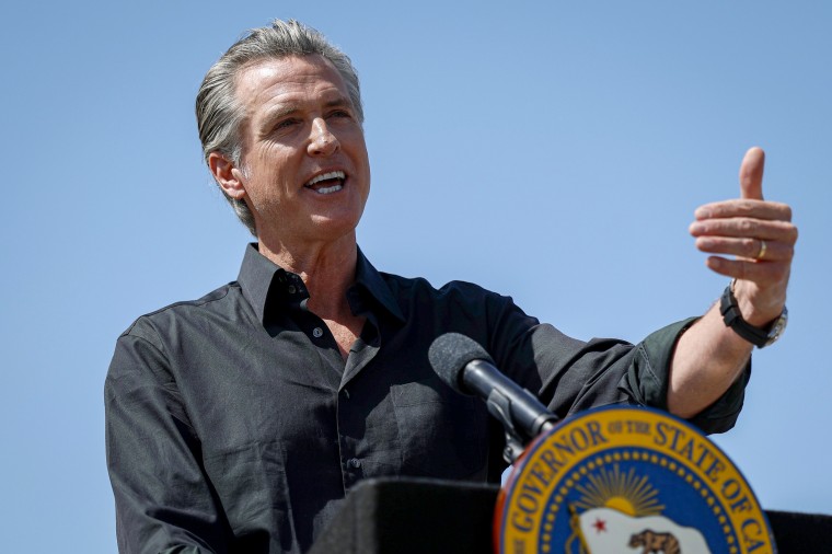 Gavin Newsom.