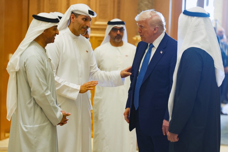 U.S. President Trump visits UAE