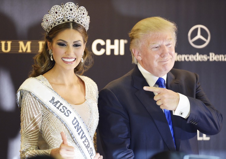 Miss Universe Moscow 2013 Trump
