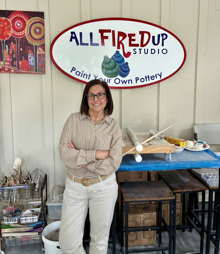 Carla Minervini said she would rather close down her South Carolina pottery studio than raise prices.