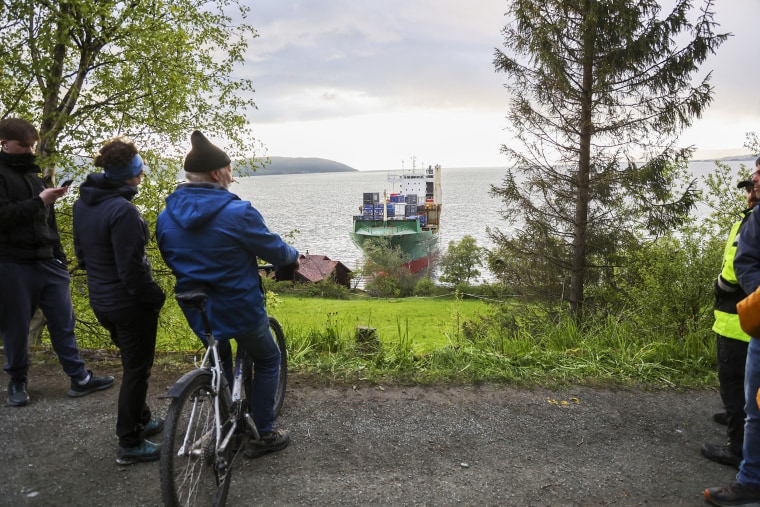 Norway container ship incident