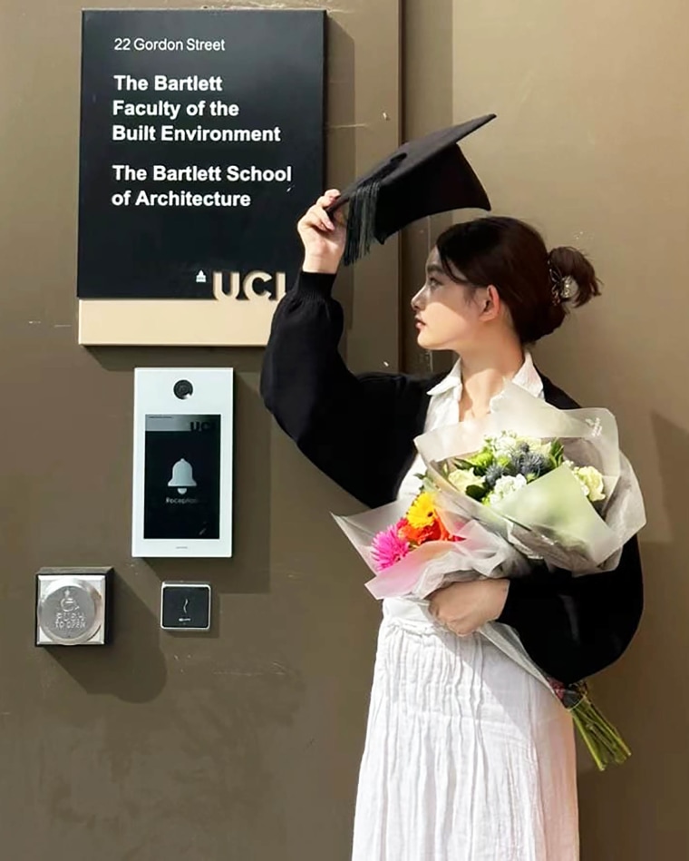 Izzy Shen in London.