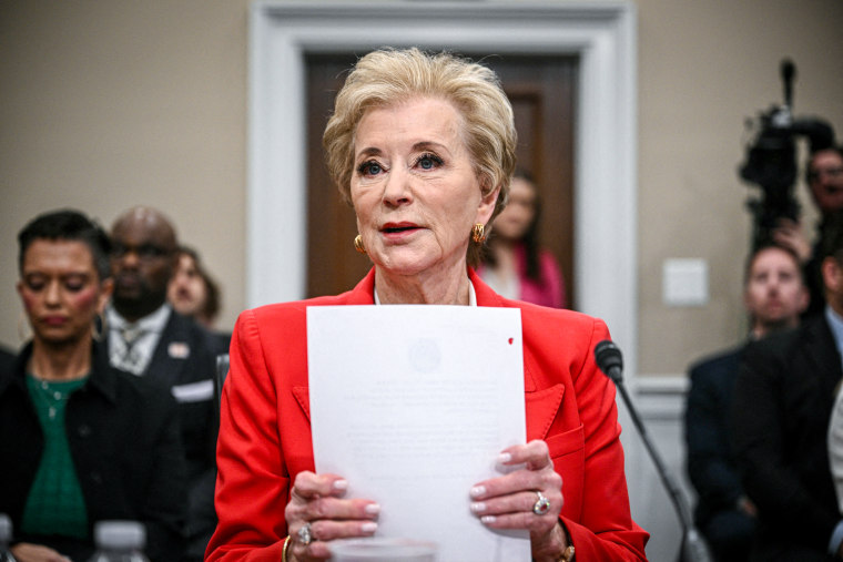 Linda McMahon.