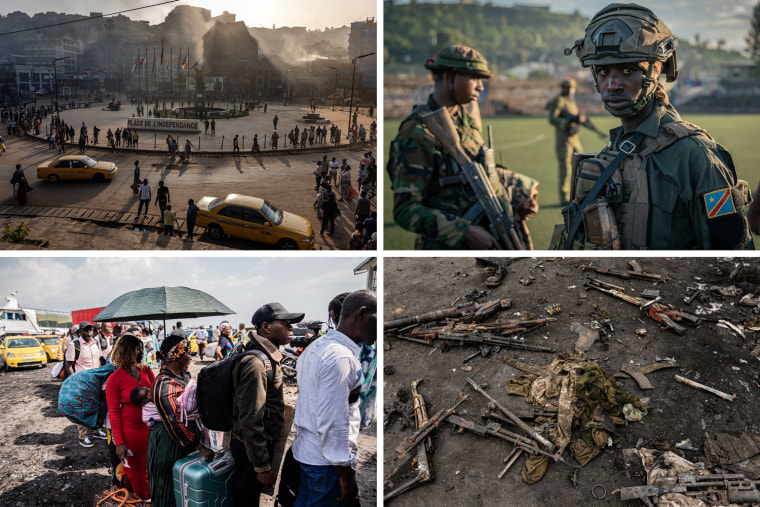 Violence in the Democratic Republic of Congo.