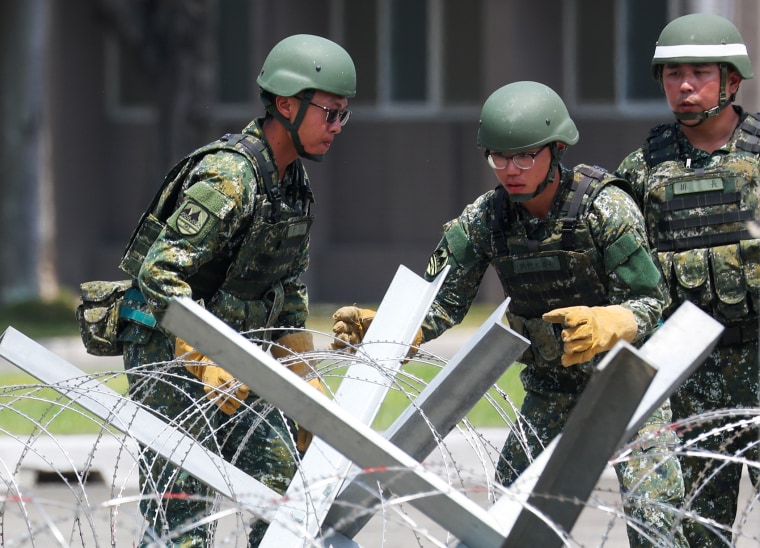 Taiwan president William Lai visits military bases as tensions with Beijing escalate