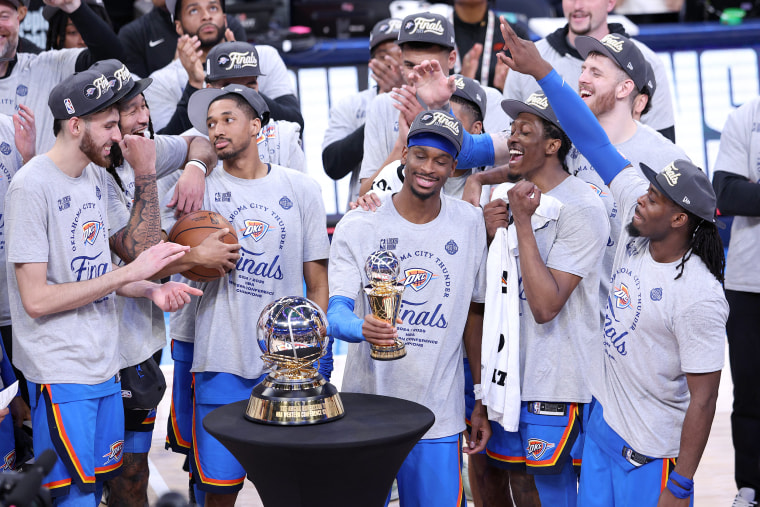 Trump tariff court ruling and OKC Thunder advance to NBA Finals