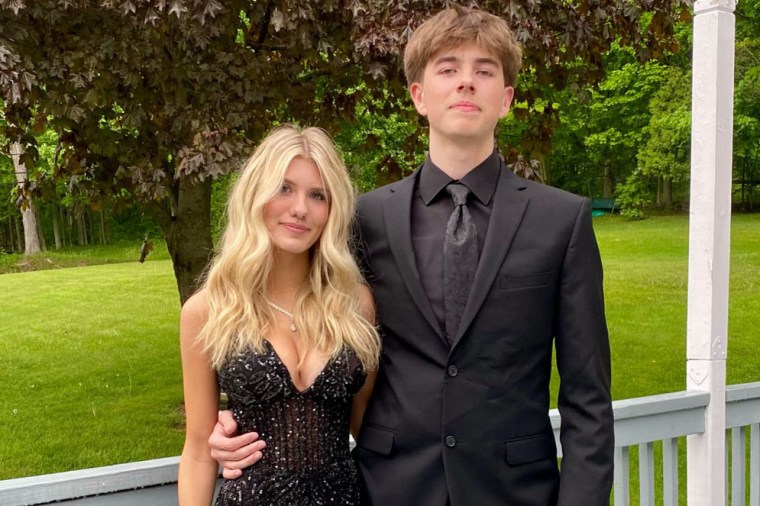 Aiden Kane and his girlfriend, Morgan Randall.