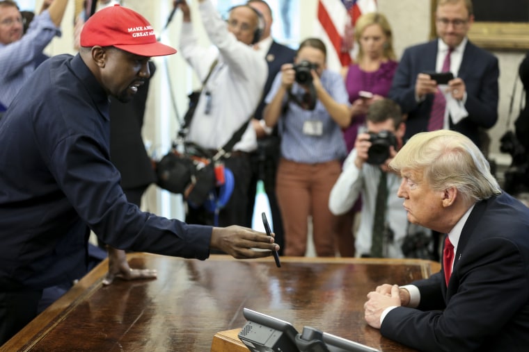 kanye west ye donald trump politics political politician