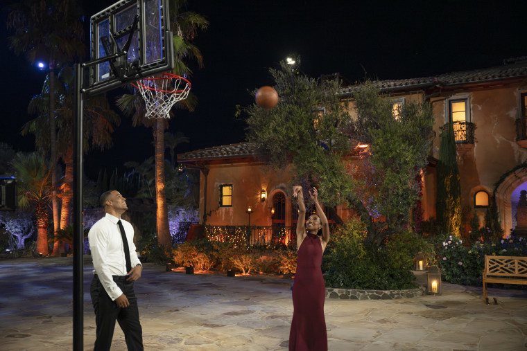 Grant Ellis i J'nae w „The Bachelor”.