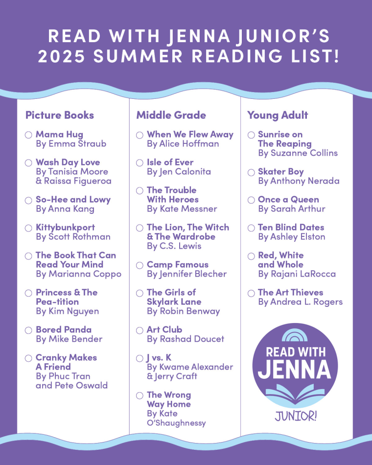 RWJ junior reading list