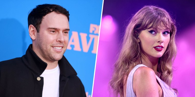 Scooter Braun y Taylor Swift