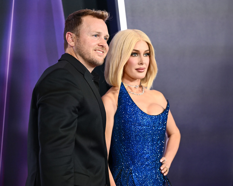 Spencer Pratt, Heidi Montag en los 2025 American Music Awards celebrados en el Fontainebleau Las Vegas el 26 de mayo de 2025 en Las Vegas, Nevada.