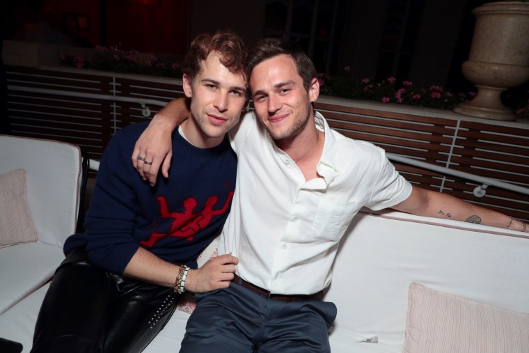 Tommy Dorfman i Brandon Flynn.