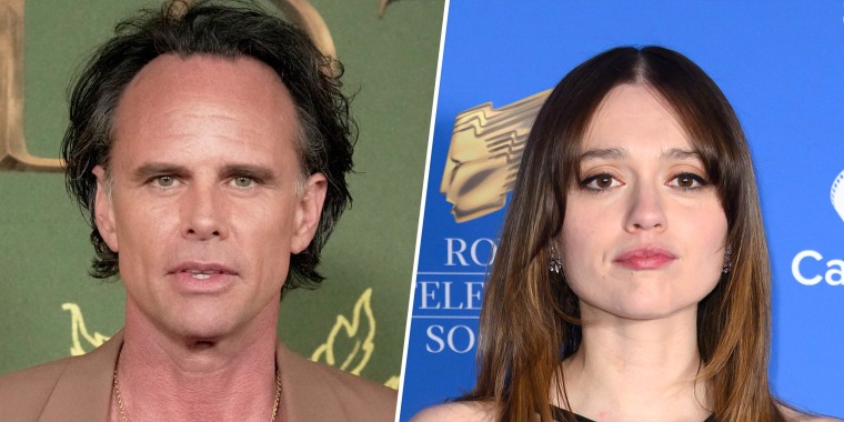 Walton Goggins, Aimee Lou Wood.