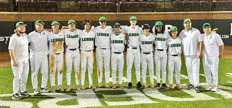 Seniors on the Legion Collegiate Academy baseball team got a high school send-off to remember.