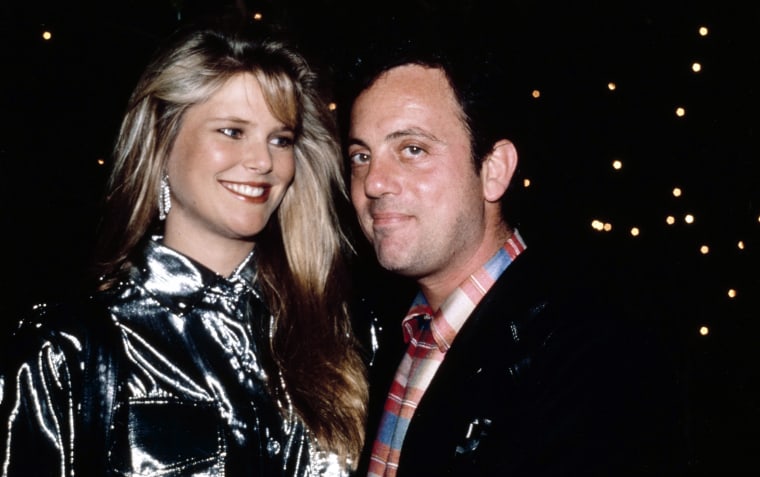 Christie Brinkley e Billy Joel em 1985.