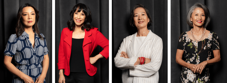 Ming-Na Wen, Lauren Tom, Rosalind Chao, and Tamlyn Tomita.
